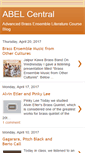 Mobile Screenshot of abelcentral.blogspot.com