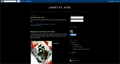 Desktop Screenshot of annetteayre.blogspot.com