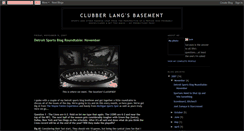 Desktop Screenshot of clubberlangsbasement.blogspot.com