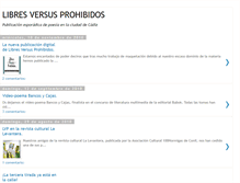 Tablet Screenshot of libresversusprohibidos.blogspot.com