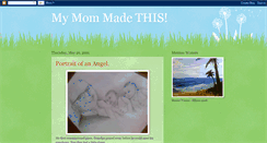 Desktop Screenshot of mymommadethis.blogspot.com