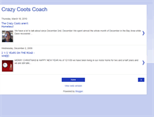 Tablet Screenshot of crazycootscoach.blogspot.com