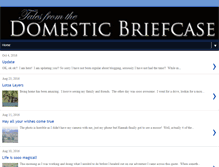 Tablet Screenshot of domesticbriefcase.blogspot.com