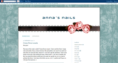 Desktop Screenshot of annasnailss.blogspot.com