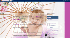 Desktop Screenshot of princessforaday1.blogspot.com