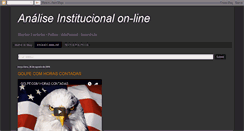 Desktop Screenshot of analiseinstitucional.blogspot.com