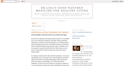 Desktop Screenshot of goodnaturedmedicine.blogspot.com