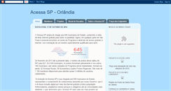 Desktop Screenshot of acessaorlandia.blogspot.com
