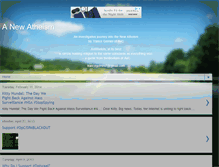 Tablet Screenshot of newatheism.blogspot.com