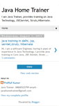 Mobile Screenshot of javahometrainer.blogspot.com