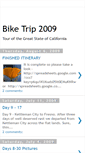 Mobile Screenshot of biketrip2009.blogspot.com