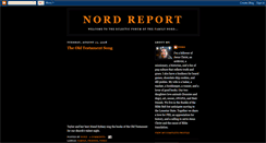 Desktop Screenshot of nordreport.blogspot.com