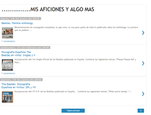 Tablet Screenshot of misaficionesyalgomas.blogspot.com