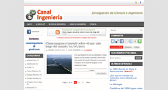 Desktop Screenshot of canal-ingenieria.blogspot.com