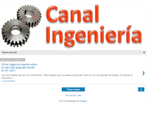 Tablet Screenshot of canal-ingenieria.blogspot.com