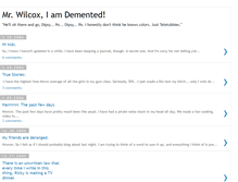 Tablet Screenshot of mrwilcoxiamdemented.blogspot.com