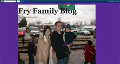 Desktop Screenshot of fryfamilybloglifeandtimesofned.blogspot.com