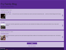 Tablet Screenshot of fryfamilybloglifeandtimesofned.blogspot.com