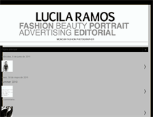 Tablet Screenshot of lucilaramos-photographer.blogspot.com