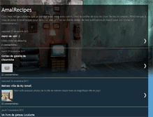 Tablet Screenshot of amalrecipes.blogspot.com