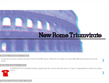 Tablet Screenshot of newromeclothing.blogspot.com