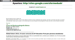 Desktop Screenshot of med-ah-07.blogspot.com