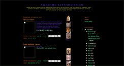 Desktop Screenshot of designawesometattoo.blogspot.com