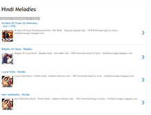 Tablet Screenshot of hindimelodies4u.blogspot.com