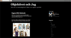 Desktop Screenshot of objektivet.blogspot.com