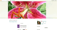 Desktop Screenshot of bybarbarapaludetti.blogspot.com
