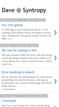Mobile Screenshot of dc-syntropy.blogspot.com
