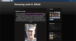 Desktop Screenshot of joshaelliott.blogspot.com