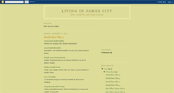 Desktop Screenshot of livinginjamescity.blogspot.com