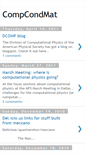 Mobile Screenshot of compcondmat.blogspot.com