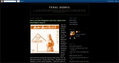 Desktop Screenshot of feraldebris.blogspot.com