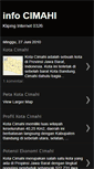 Mobile Screenshot of info-cimahi.blogspot.com