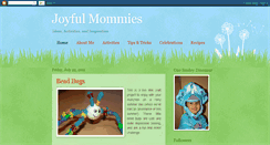 Desktop Screenshot of joyful-mommies.blogspot.com