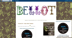 Desktop Screenshot of belletutorialblogger.blogspot.com