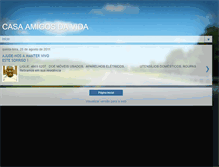 Tablet Screenshot of casaamigosdavida01.blogspot.com