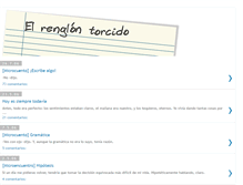 Tablet Screenshot of elrenglontorcido.blogspot.com