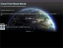 Tablet Screenshot of cheatpointblankmurah.blogspot.com