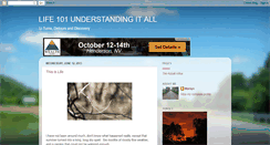 Desktop Screenshot of life101understandingitall.blogspot.com