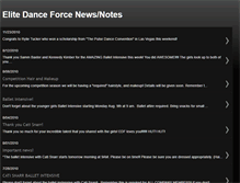 Tablet Screenshot of edfdance.blogspot.com