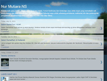 Tablet Screenshot of nurmutiara.blogspot.com