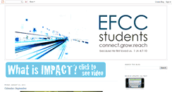 Desktop Screenshot of efcchicostudents.blogspot.com