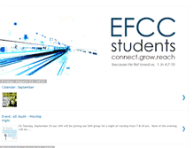 Tablet Screenshot of efcchicostudents.blogspot.com
