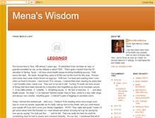 Tablet Screenshot of menaswisdom.blogspot.com