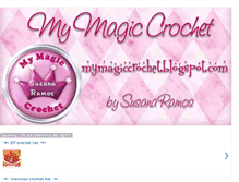 Tablet Screenshot of mymagiccrochet.blogspot.com