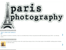 Tablet Screenshot of darienparisphoto.blogspot.com