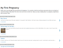 Tablet Screenshot of melissa-myfirstpregnancy.blogspot.com